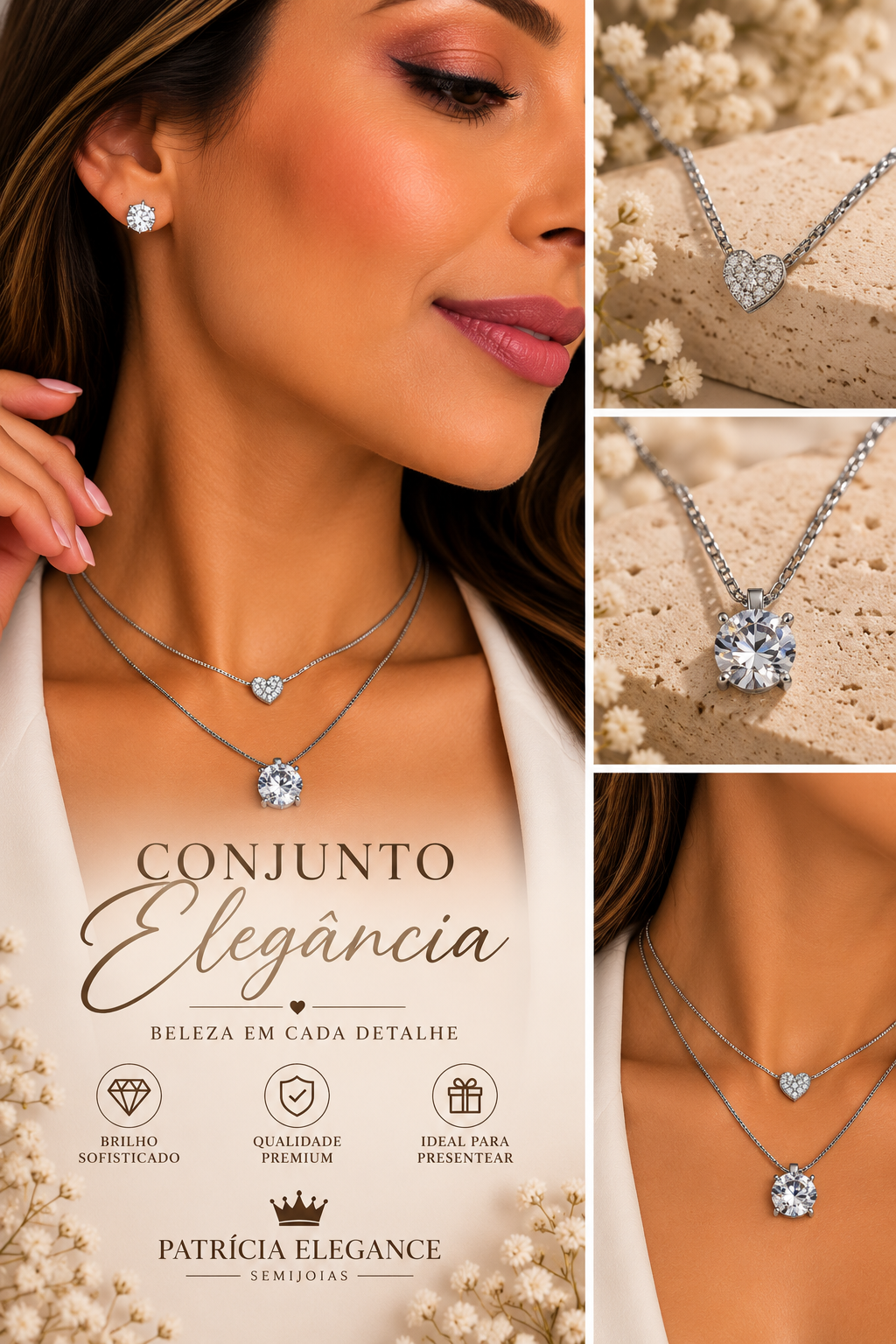 Conjunto Duplo Delicadeza