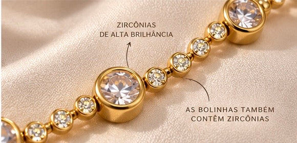 Pulseira Riviera Redonda