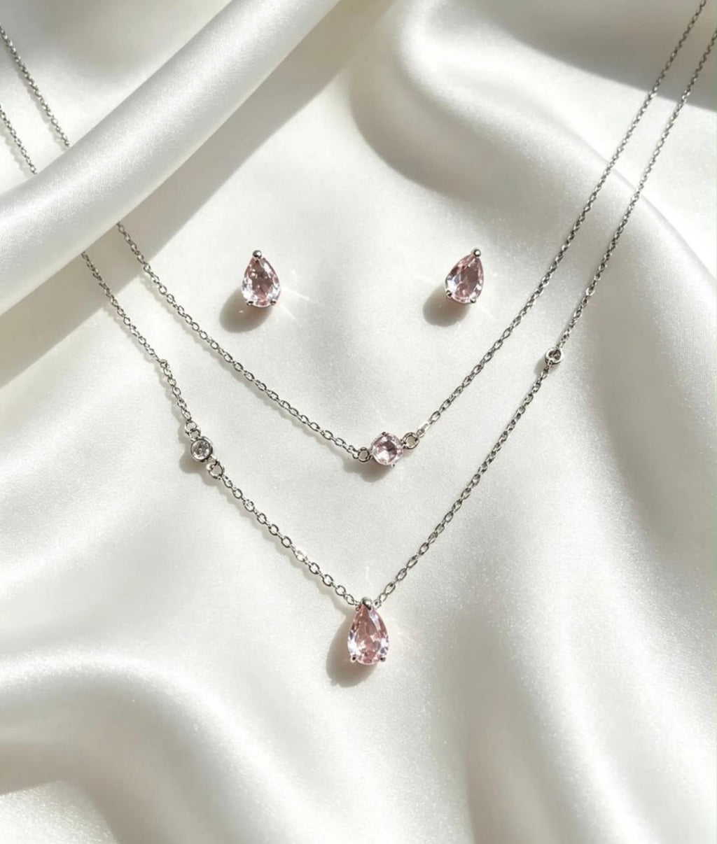 Conjunto Delicadeza Rosa