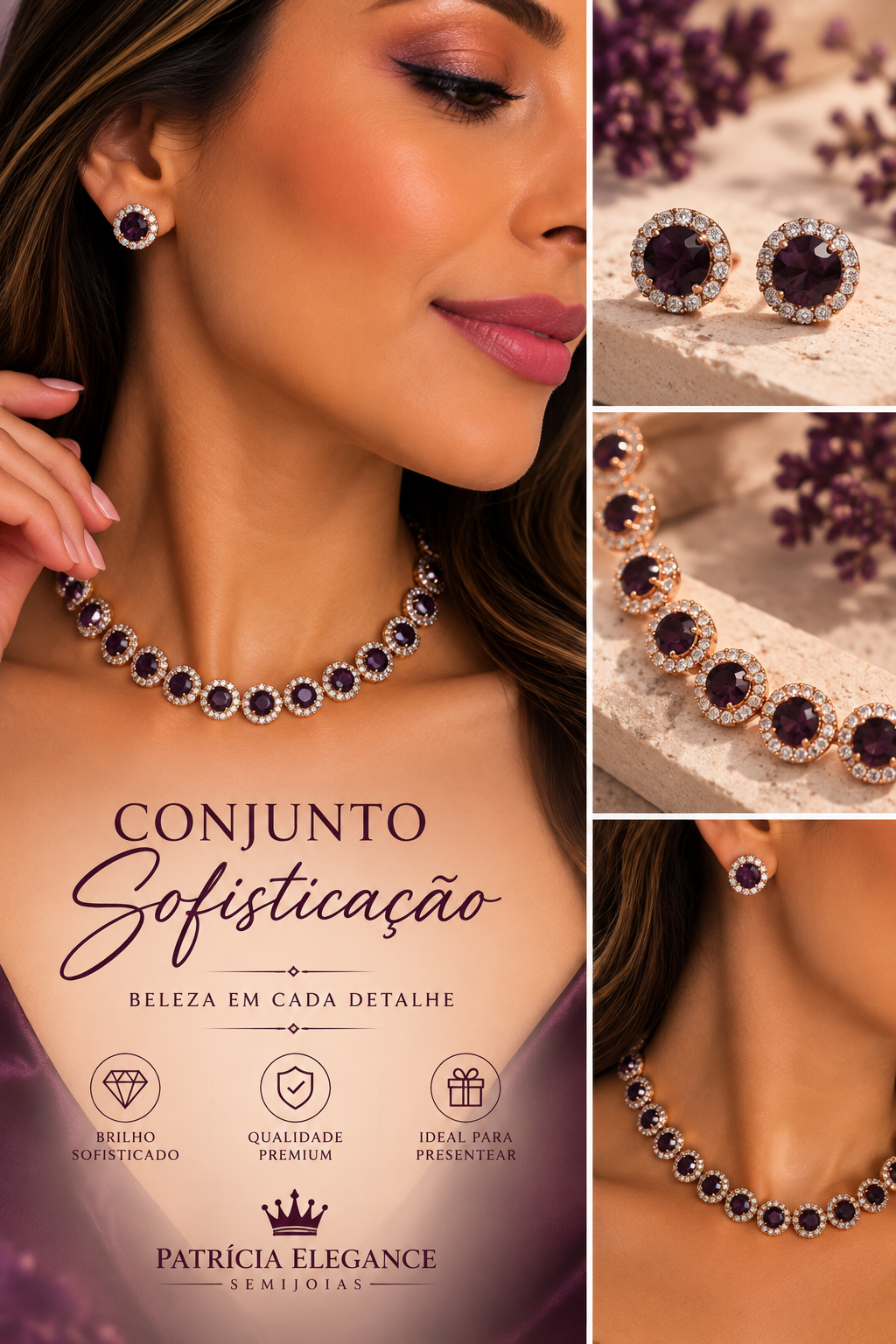 Conjunto Riviera Ametista