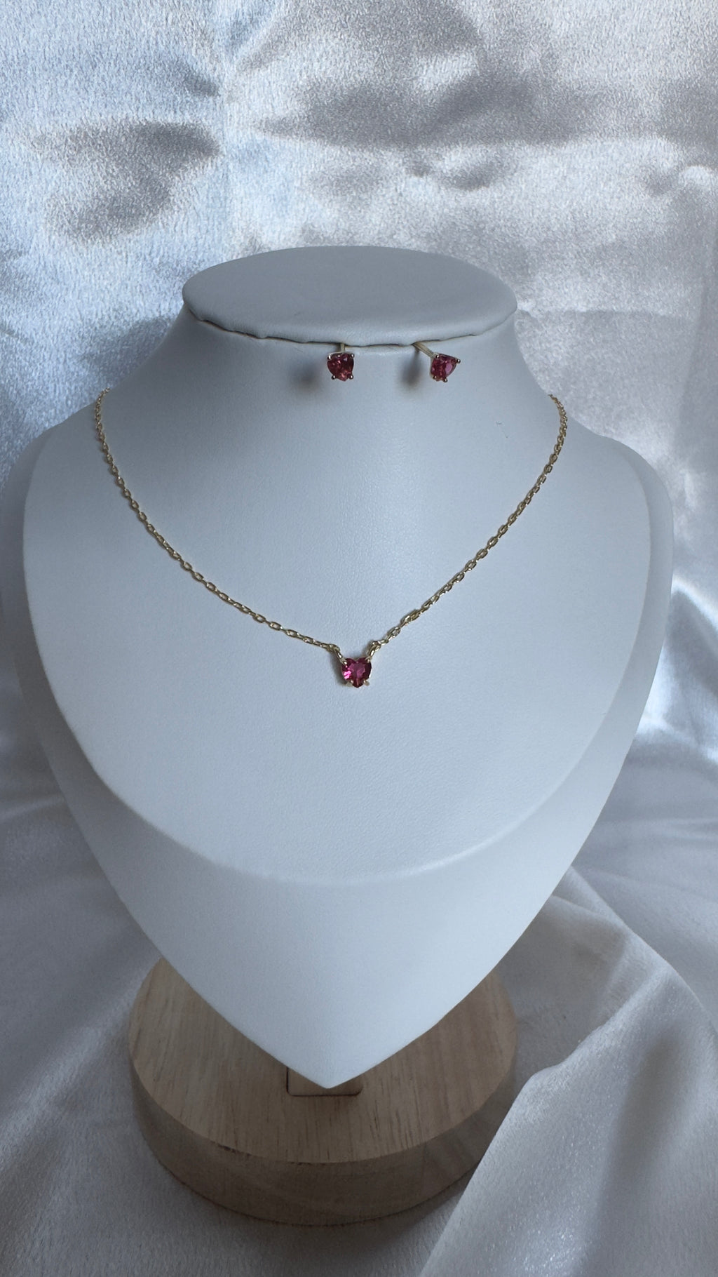 Conjunto Coração Rubi