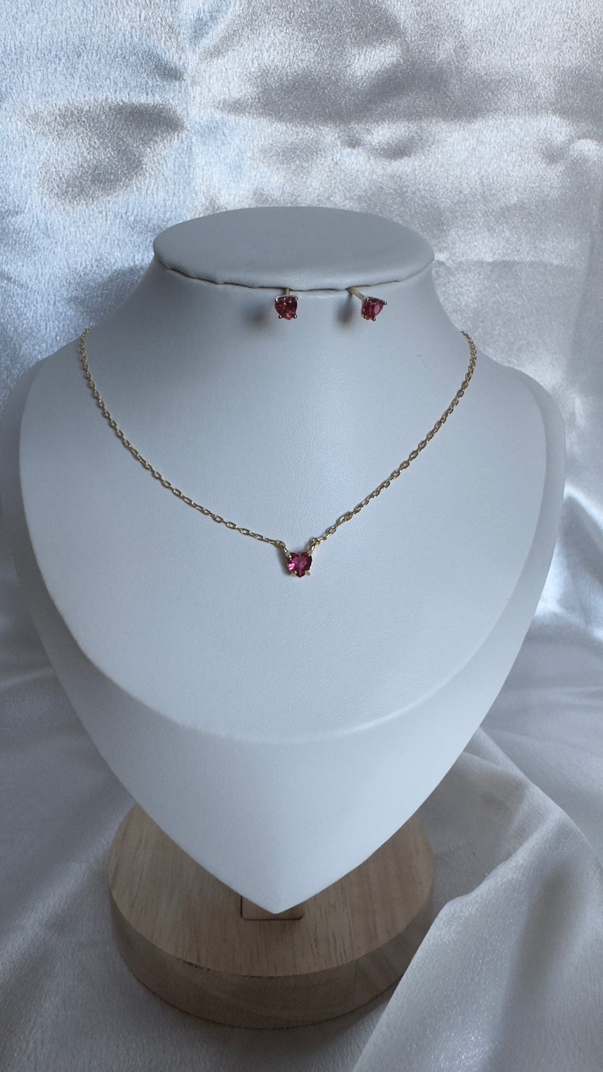 Conjunto Coração Rubi