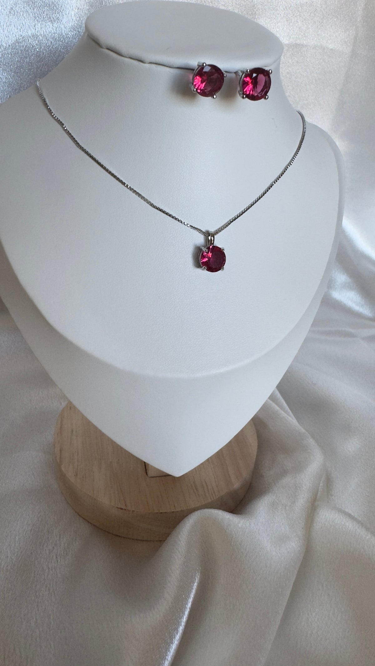 Conjunto Elegância Rubi