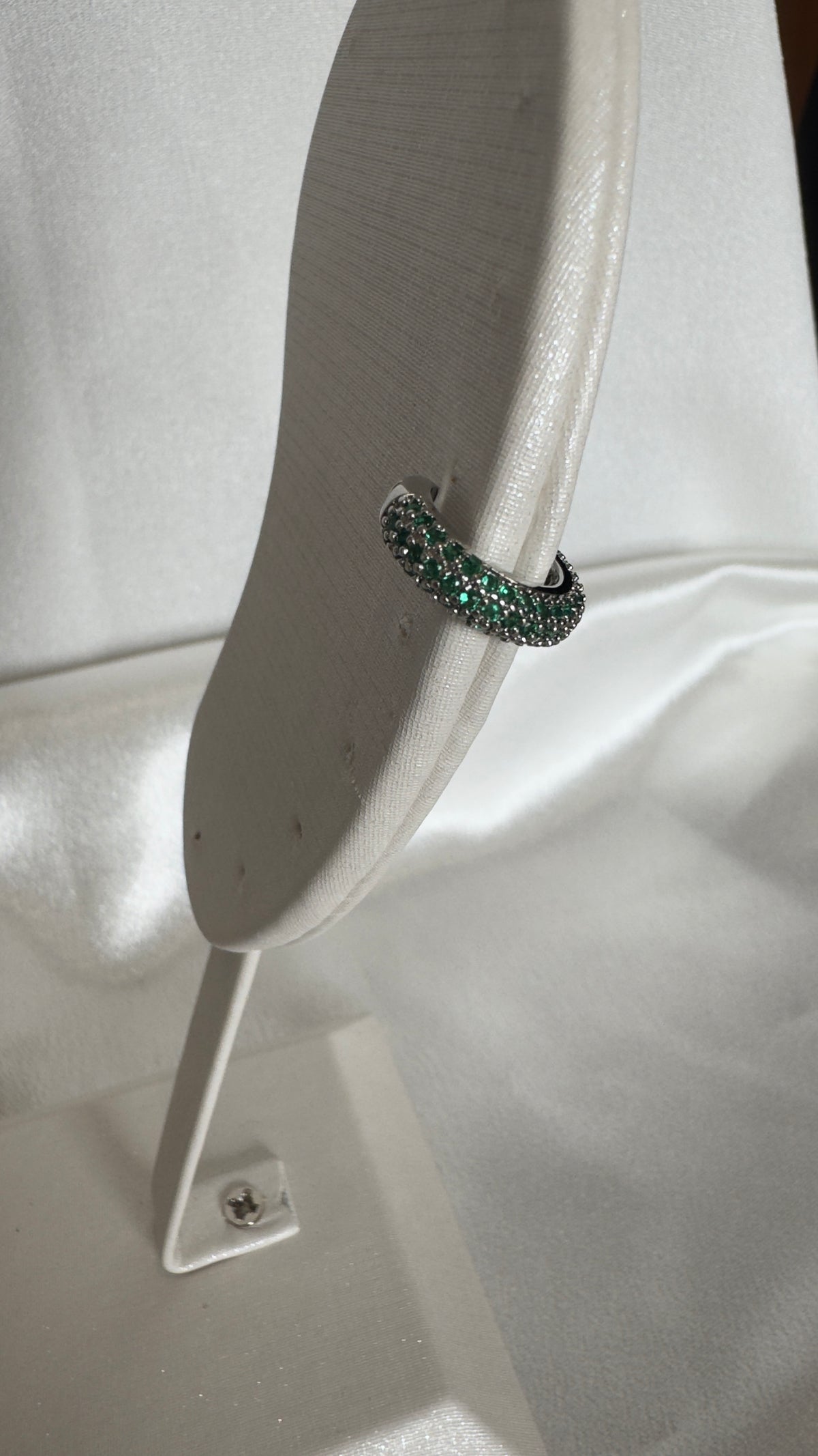 Piercing Fake Cravejado Verde