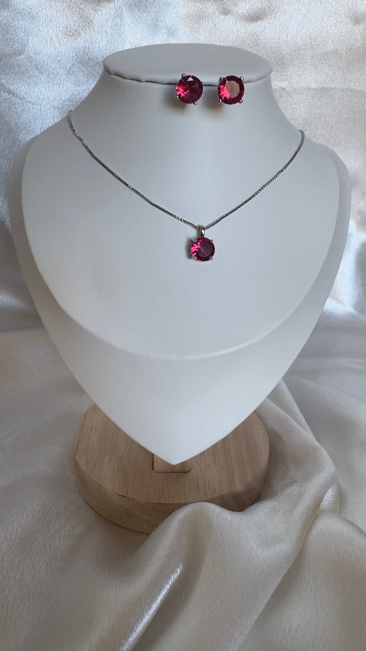 Conjunto Elegância Rubi