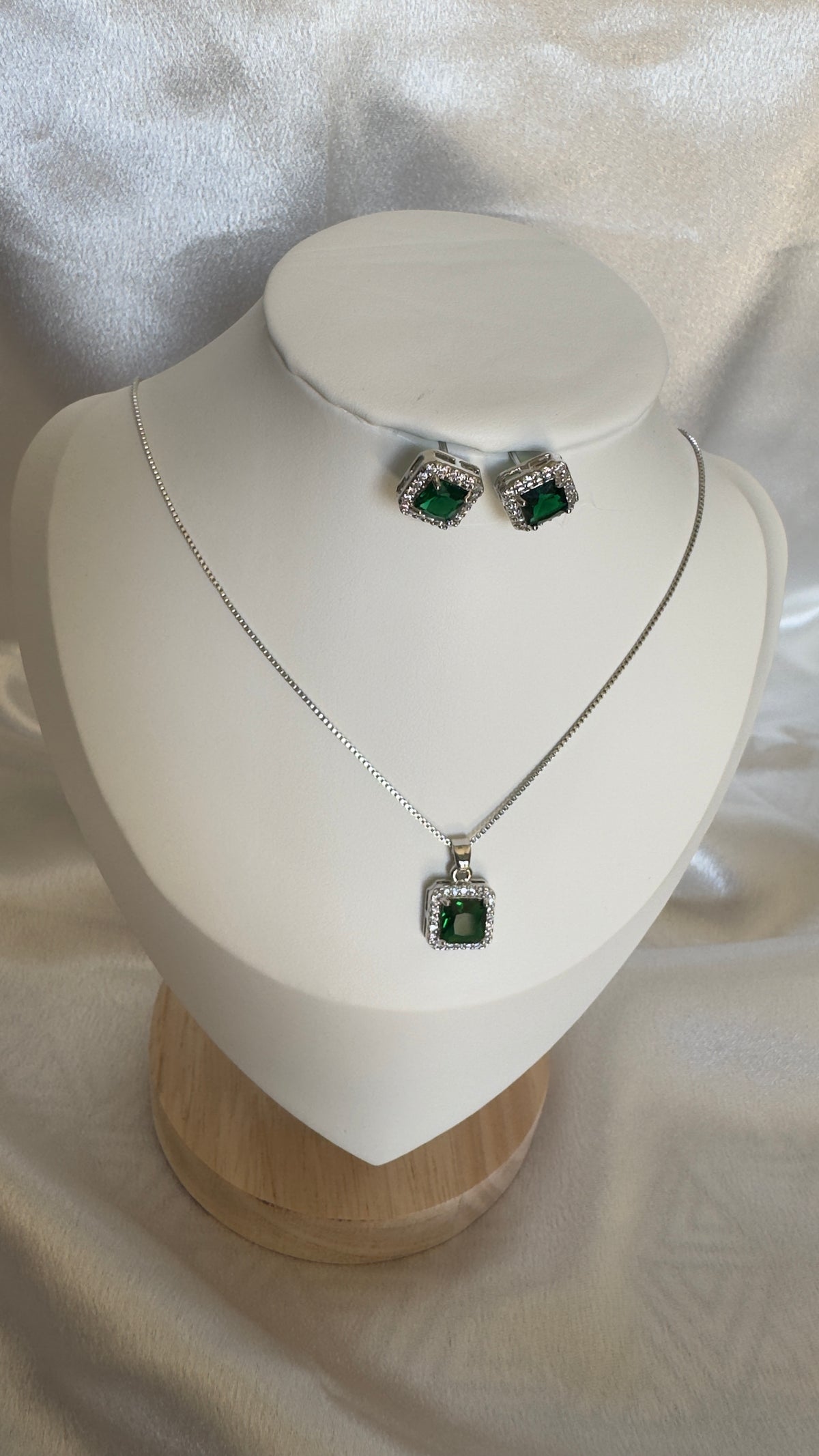 Conjunto Elegância Verde