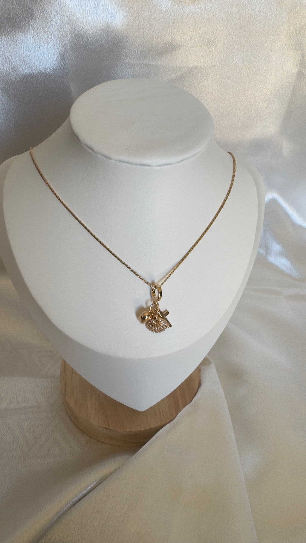 Conjunto Charme no Ródio e no ouro