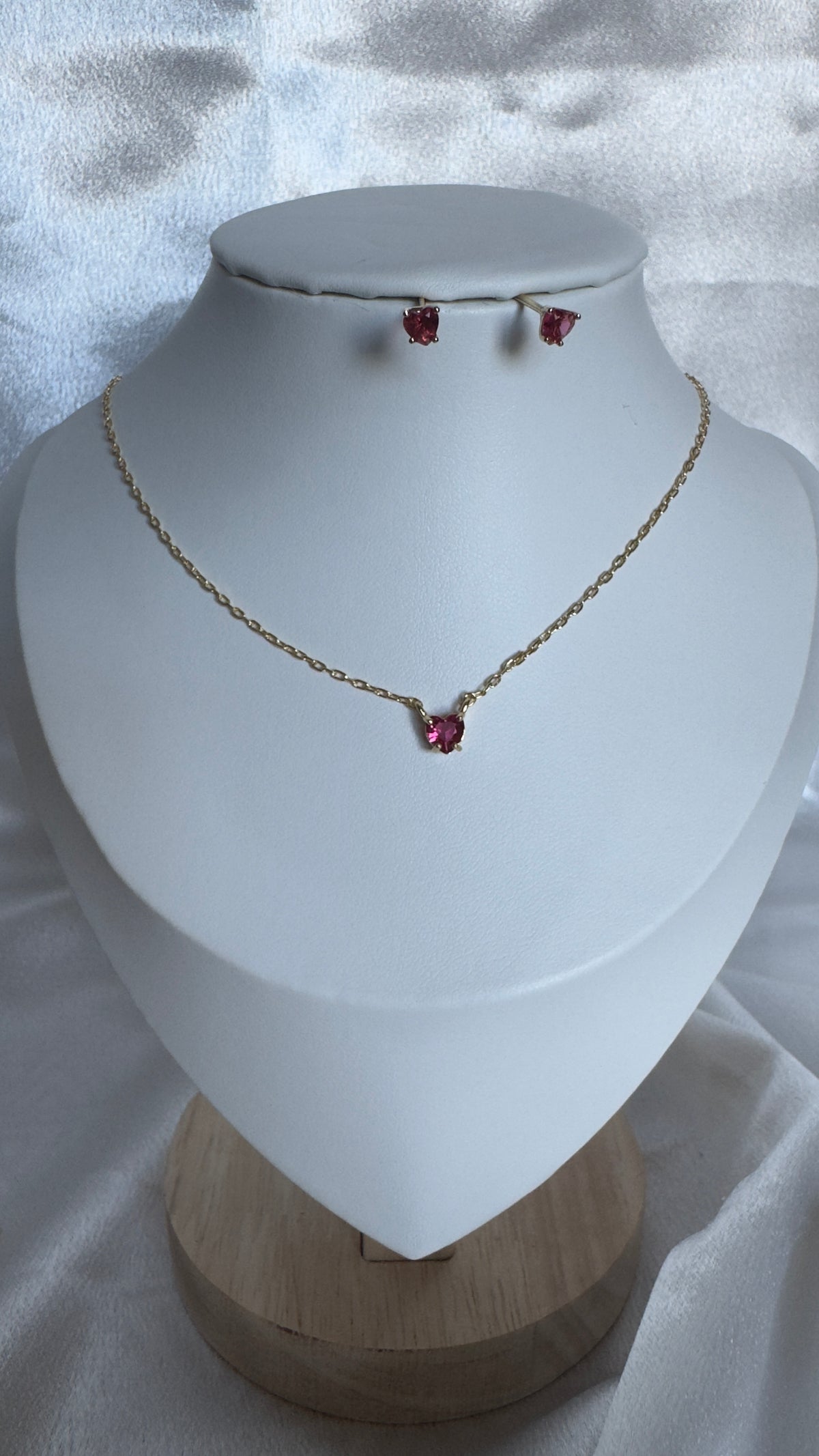 Conjunto Coração Rubi