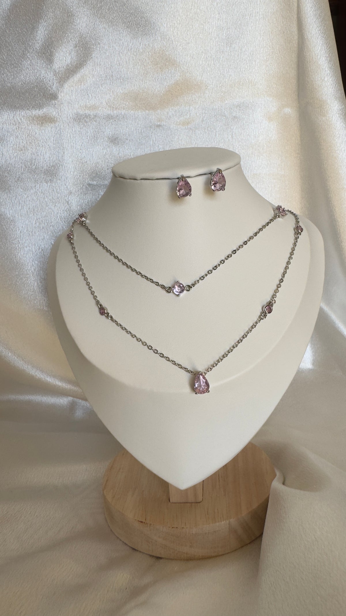 Conjunto Delicadeza Rosa