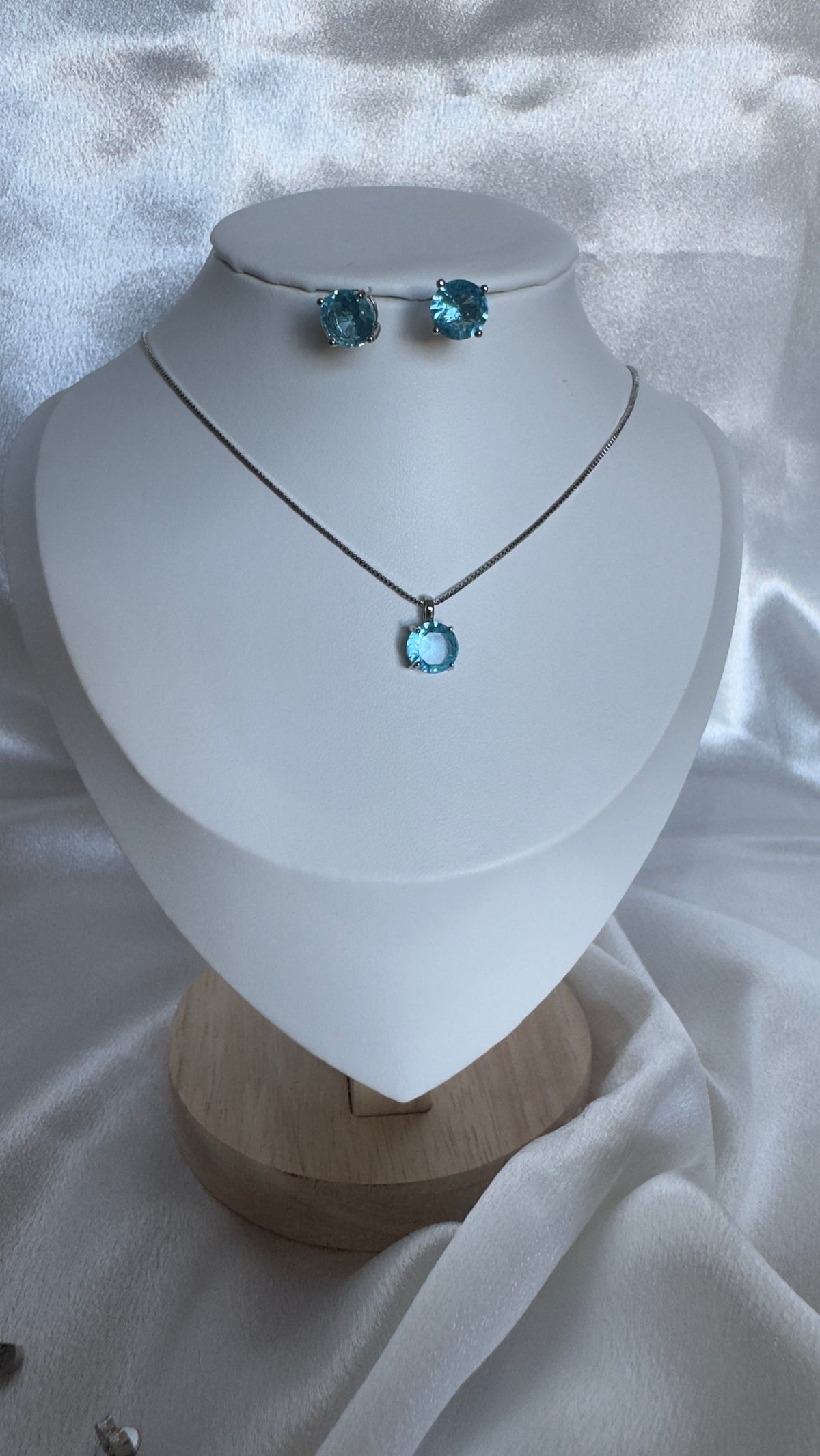 Conjunto Elegância Azul