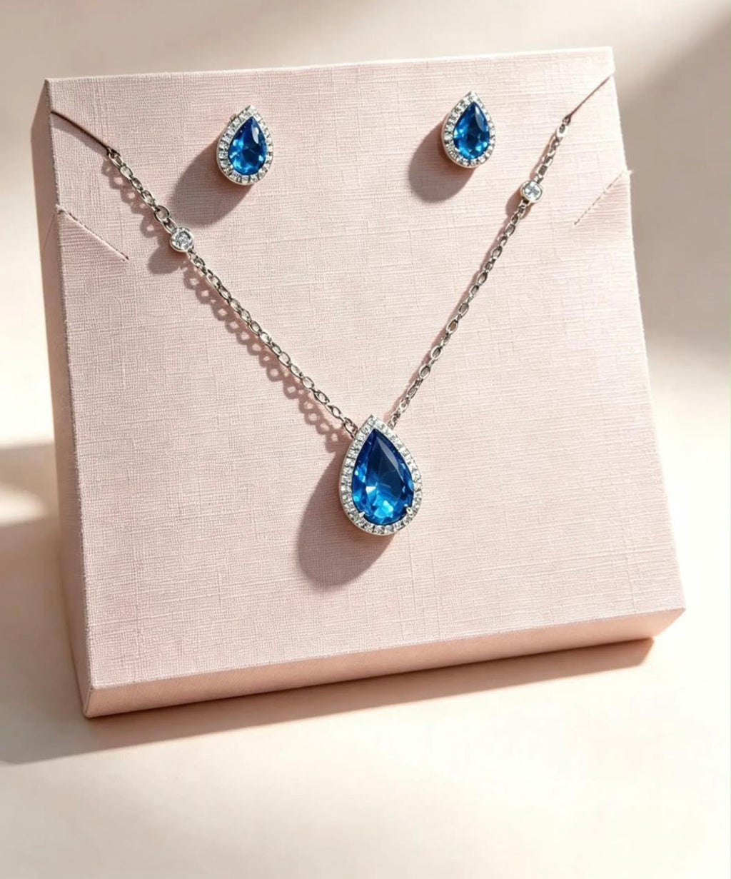 Conjunto Elegância Azul