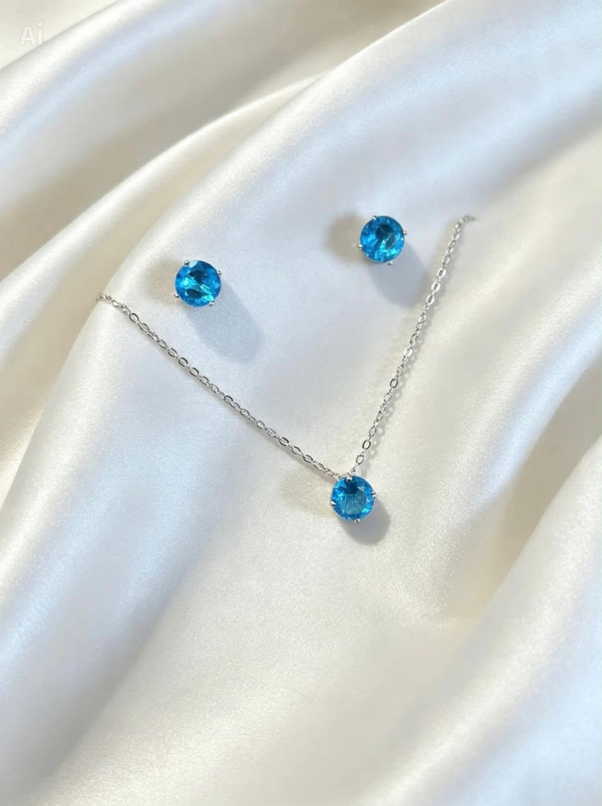 Conjunto Elegância Azul