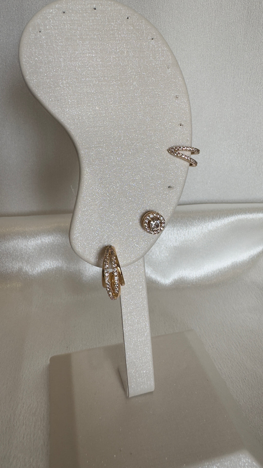 Conjunto 2 Fio + Piercing Fake