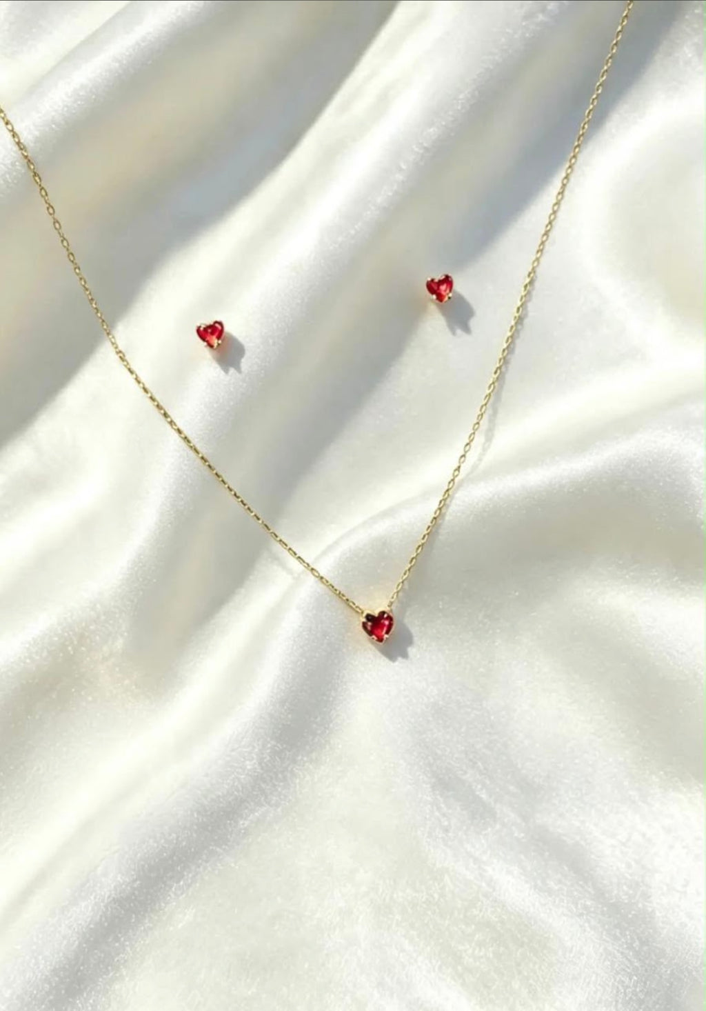 Conjunto Coração Rubi