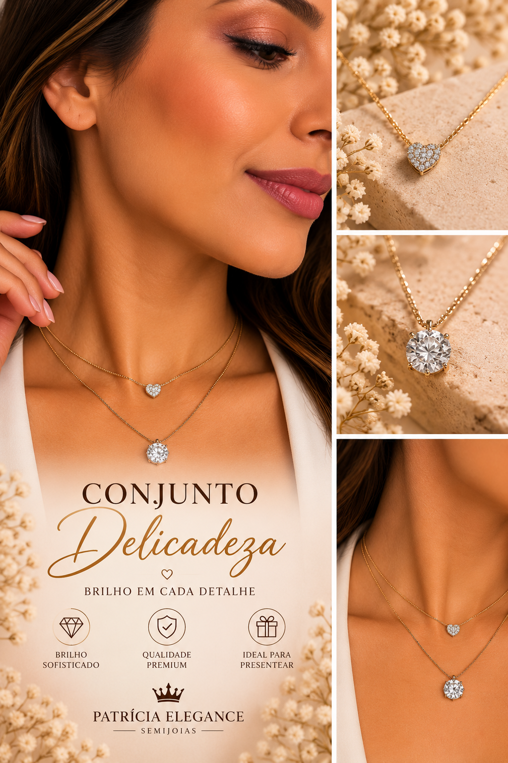 Conjunto Duplo Delicadeza