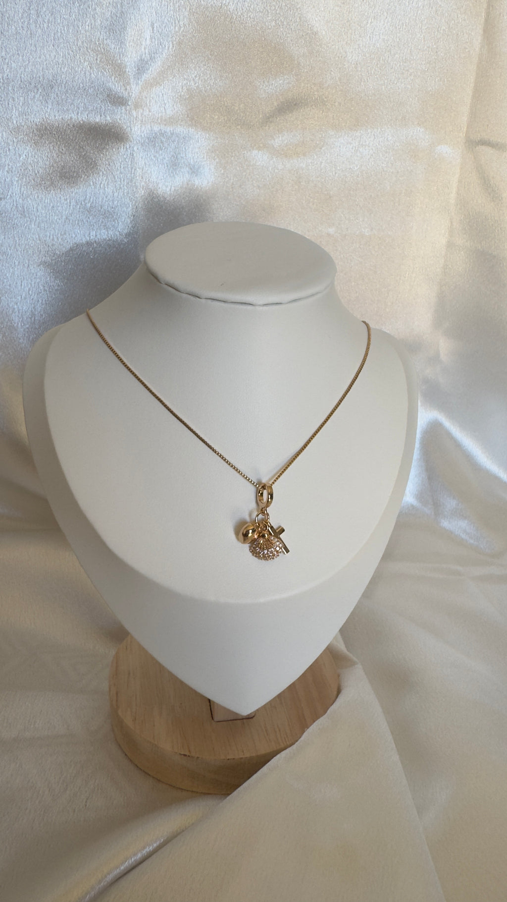 Conjunto Charme no Ródio e no ouro