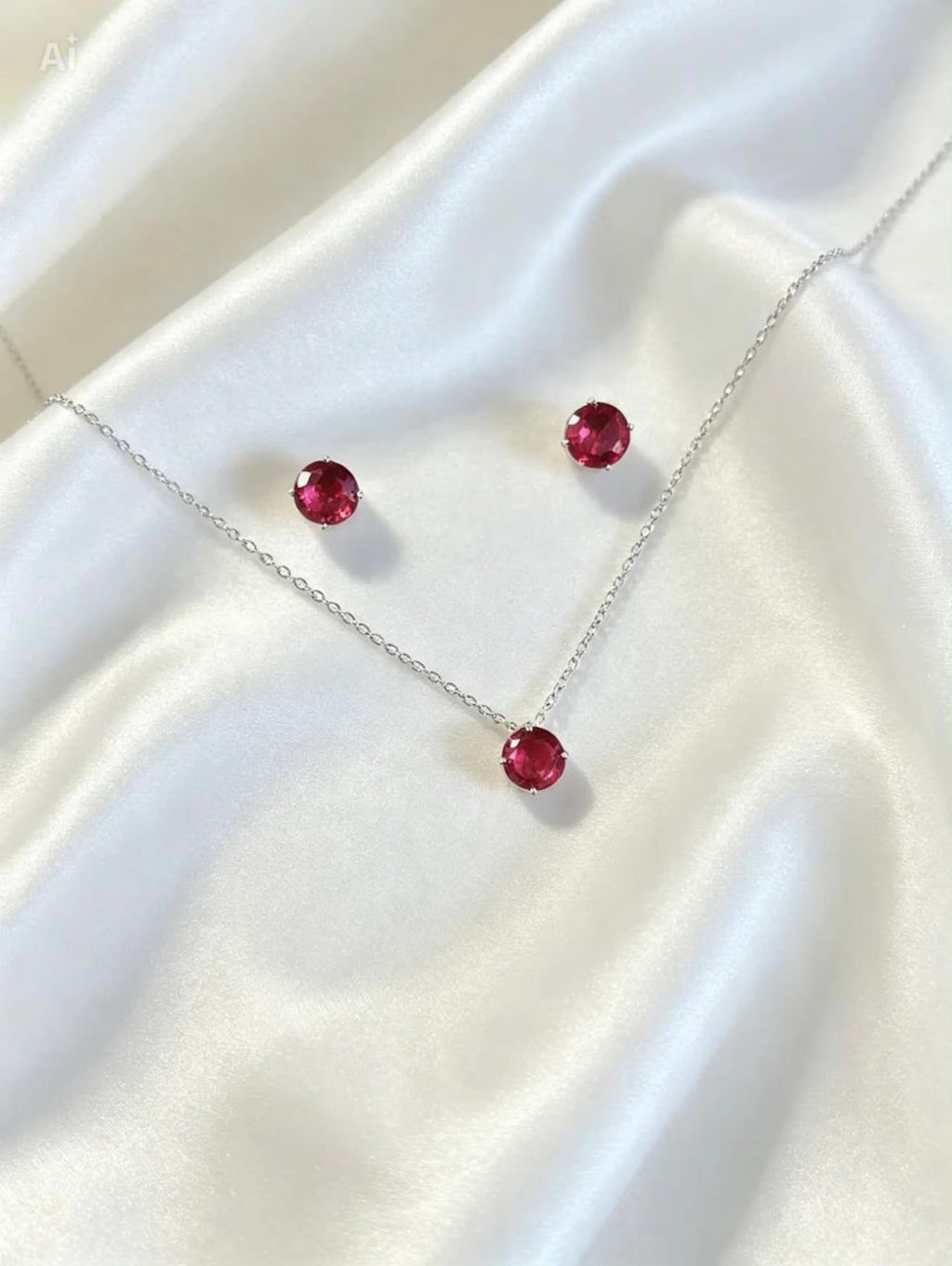 Conjunto Elegância Rubi
