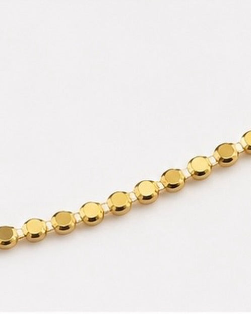 Choker bolinhas amassadas