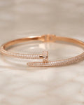 Bracelete Prego Cravejado