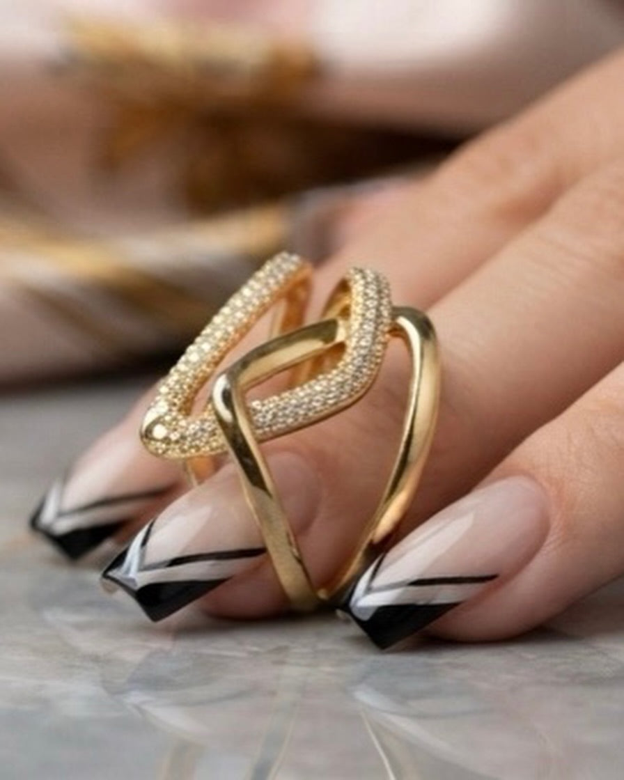 Anel zirconia