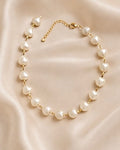 Choker Pérola coração